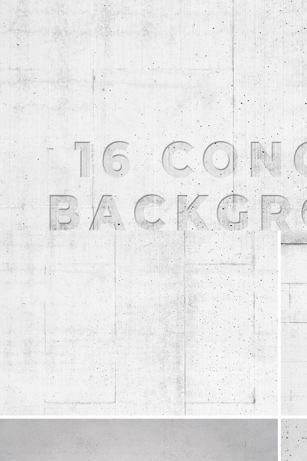 16 Concrete Background / Textures pinterest preview image.