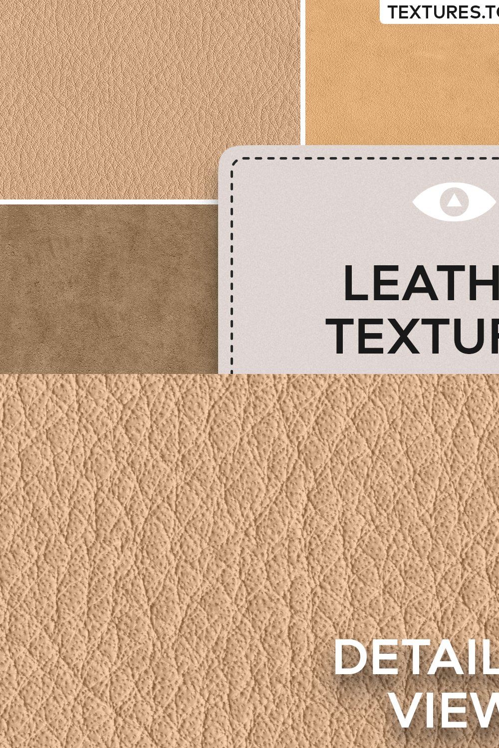 43 Seamless Leather Texture Pack pinterest preview image.
