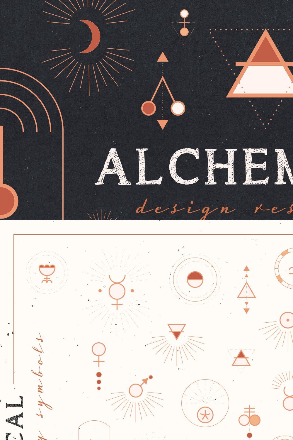 Alchemical Design Resources pinterest preview image.