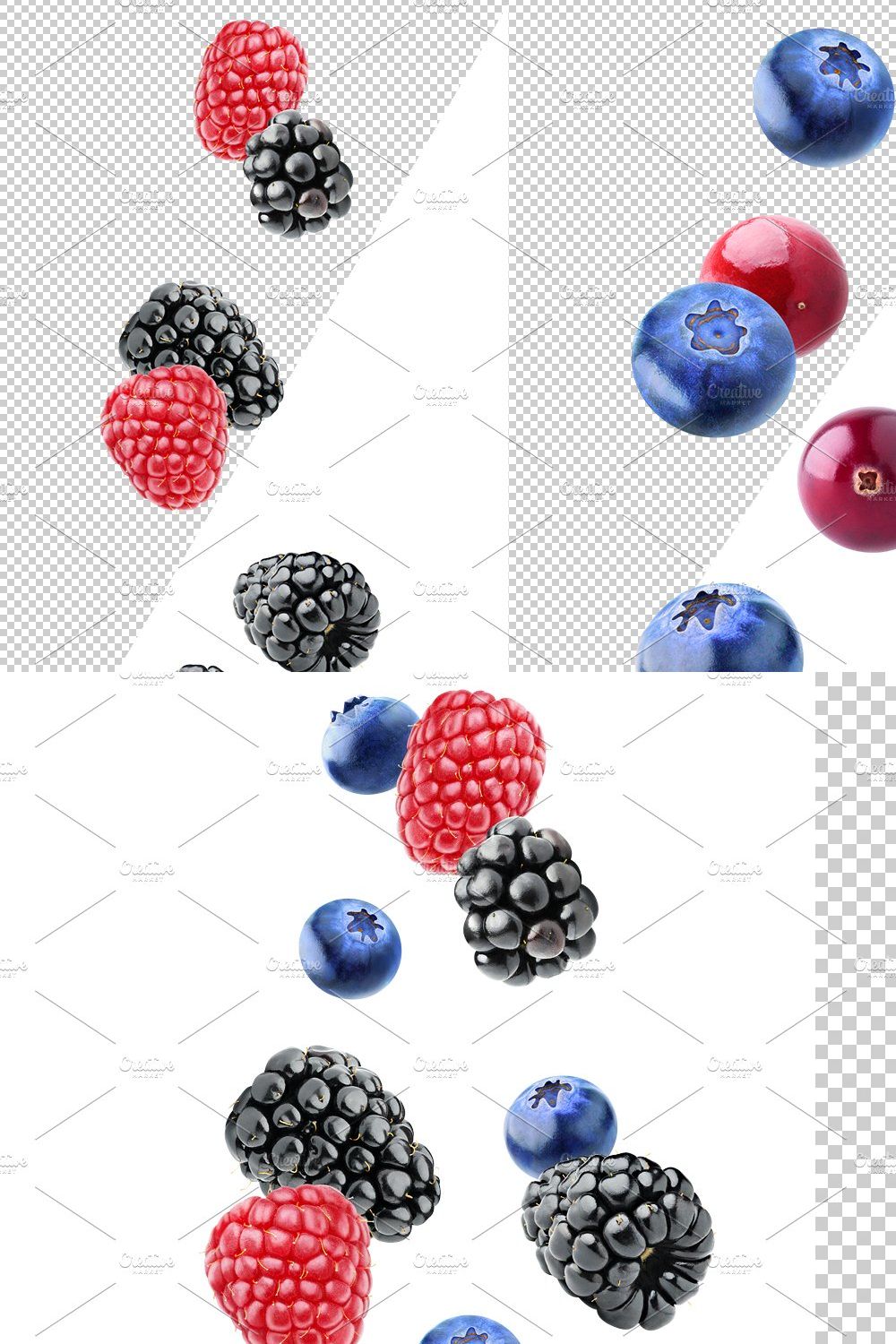 Berries in the air pinterest preview image.