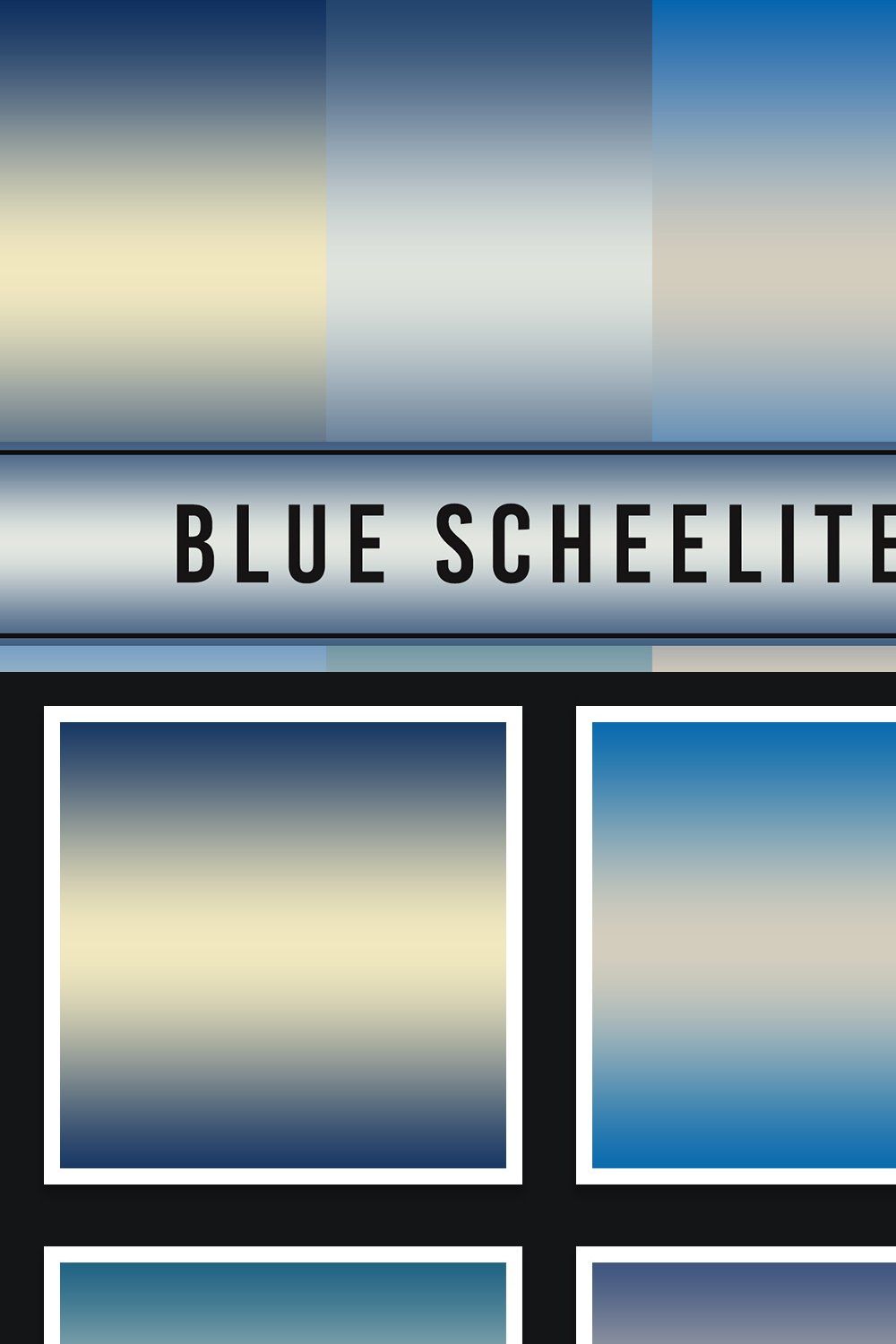 Blue Scheelite Gradients pinterest preview image.