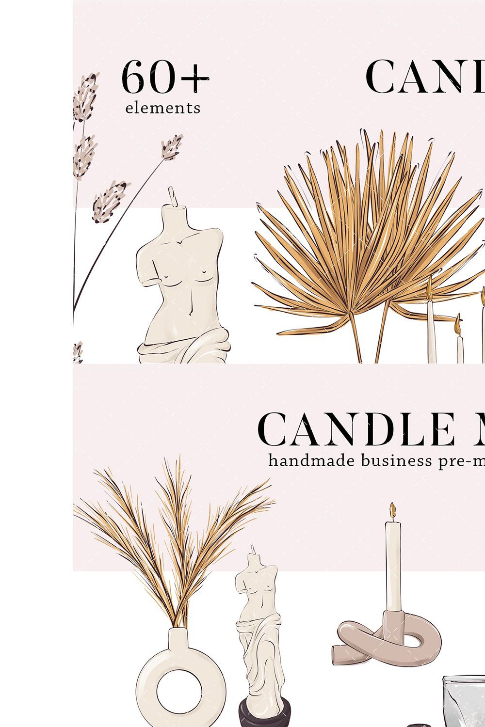 Candle clipart candle logo PNG pinterest preview image.