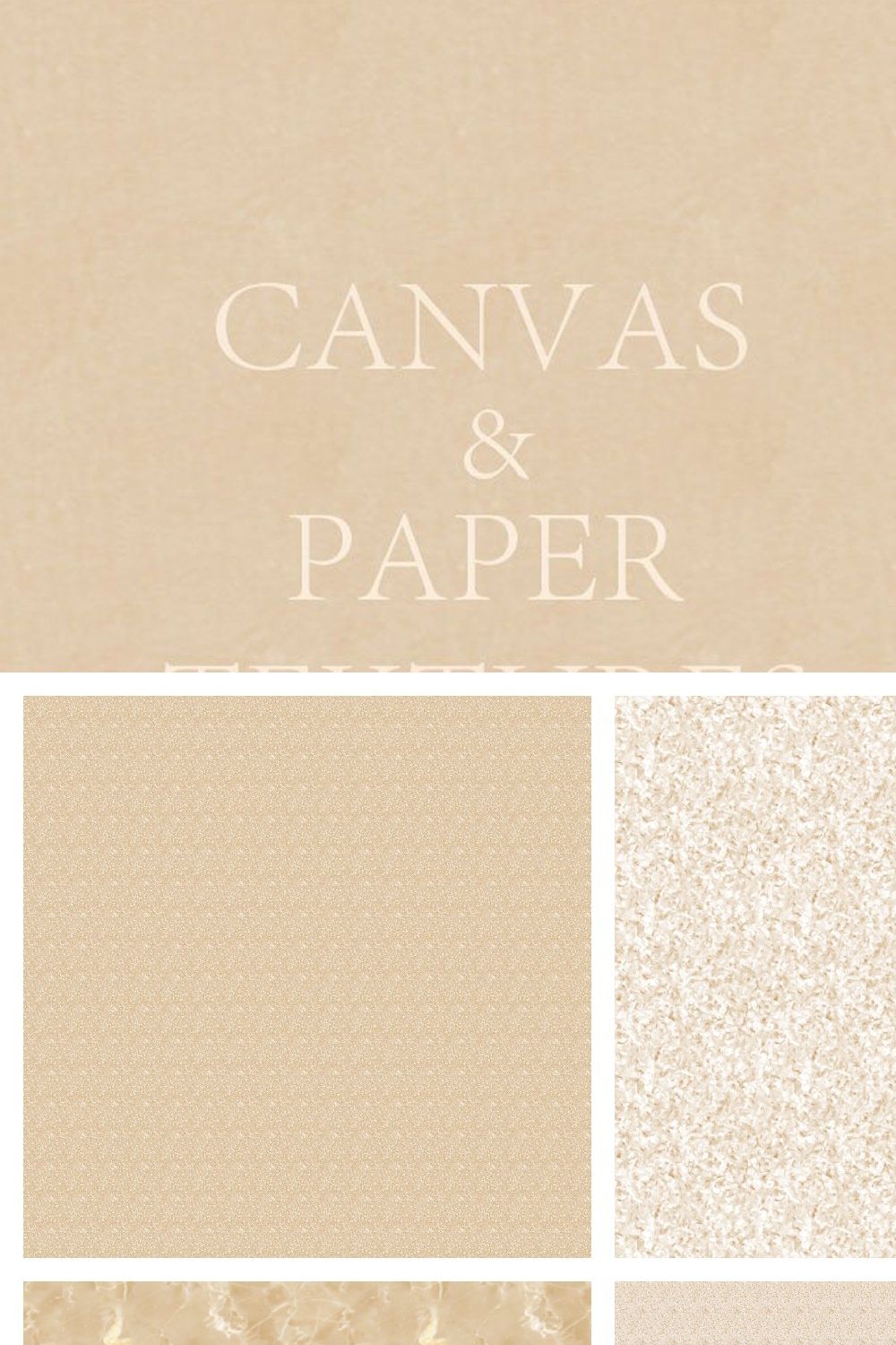 Canvas Texture pinterest preview image.