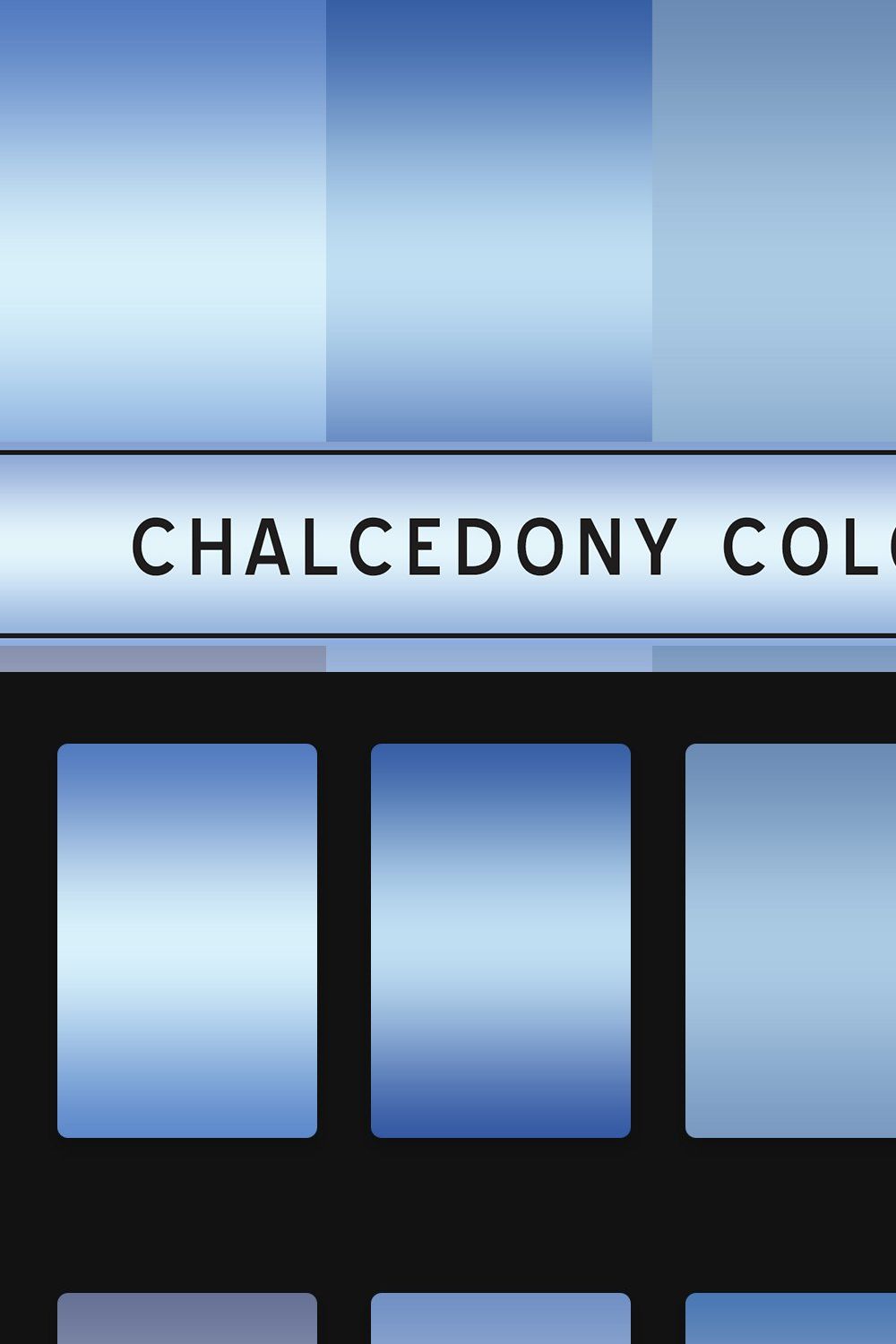 Chalcedony Color Gradients pinterest preview image.