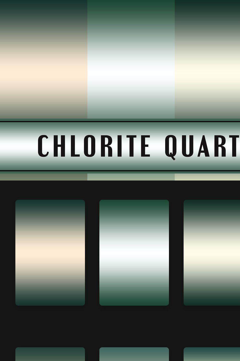 Chlorite Quartz Gradients pinterest preview image.