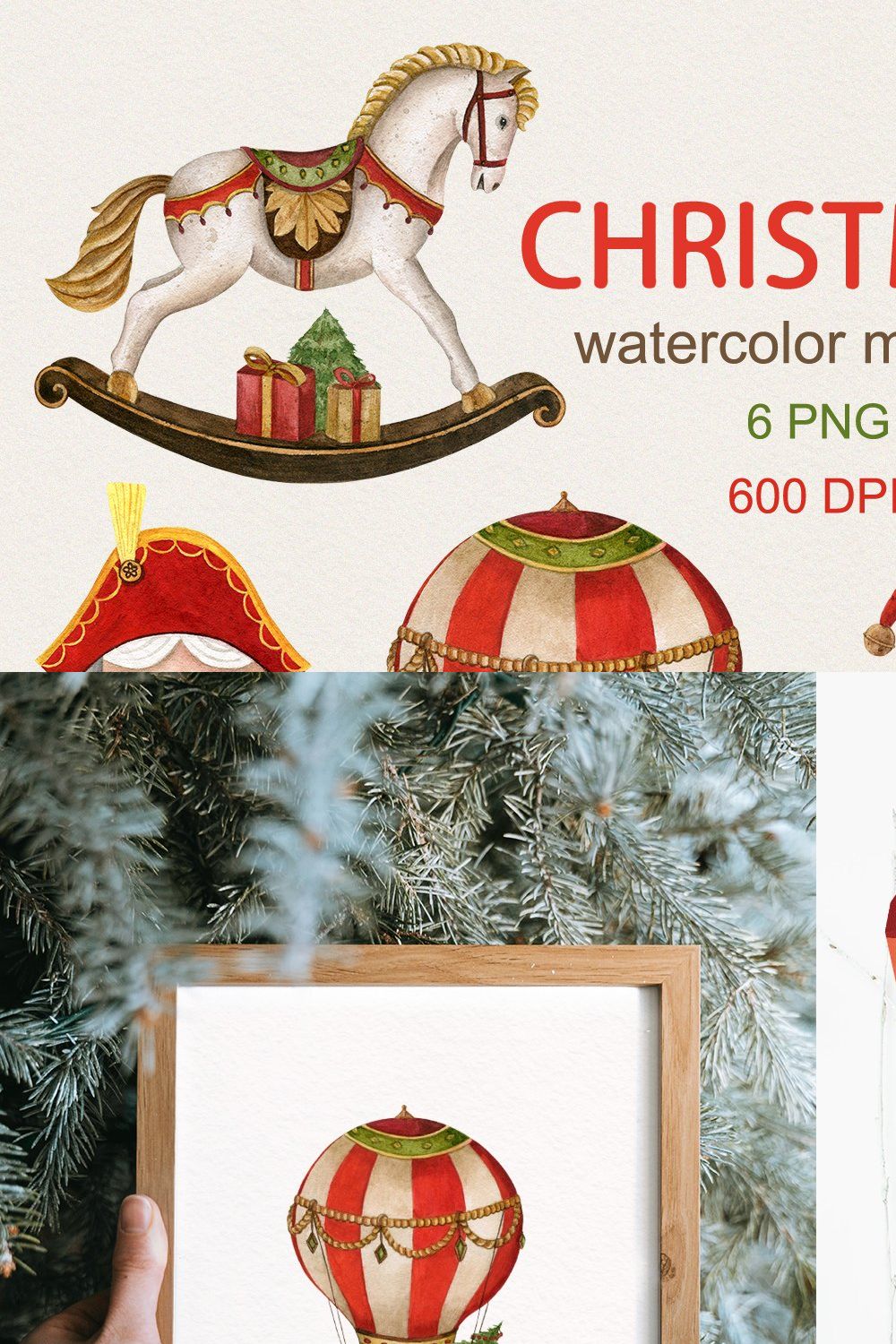 Christmas mini set pinterest preview image.