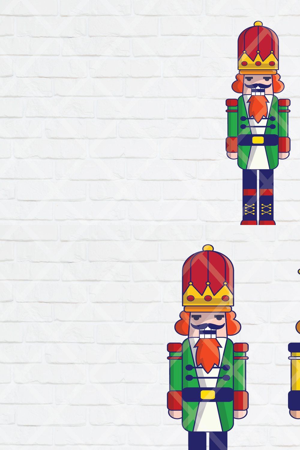 Christmas Nutcracker Toy Soldier pinterest preview image.