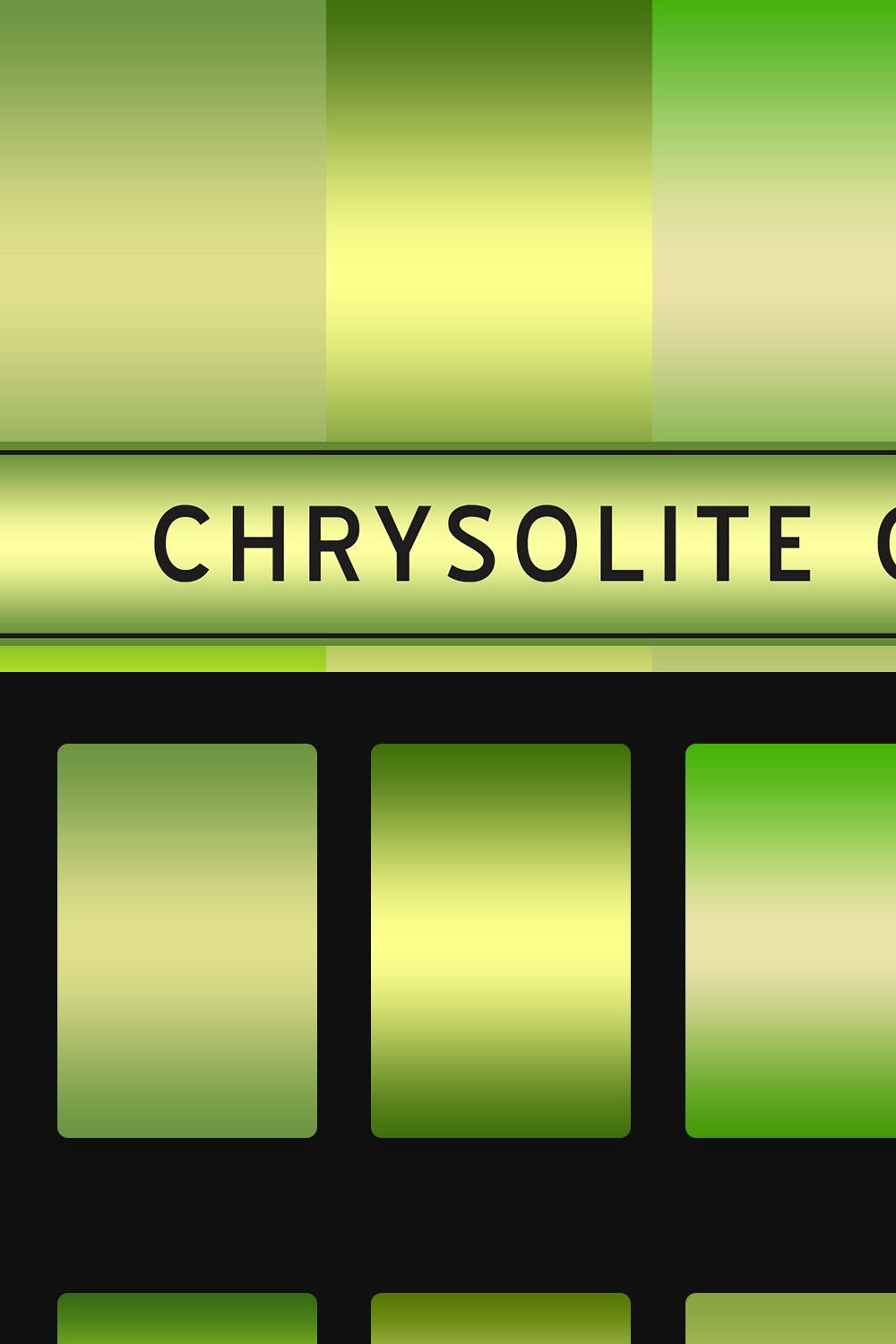 Chrysolite Gradients pinterest preview image.