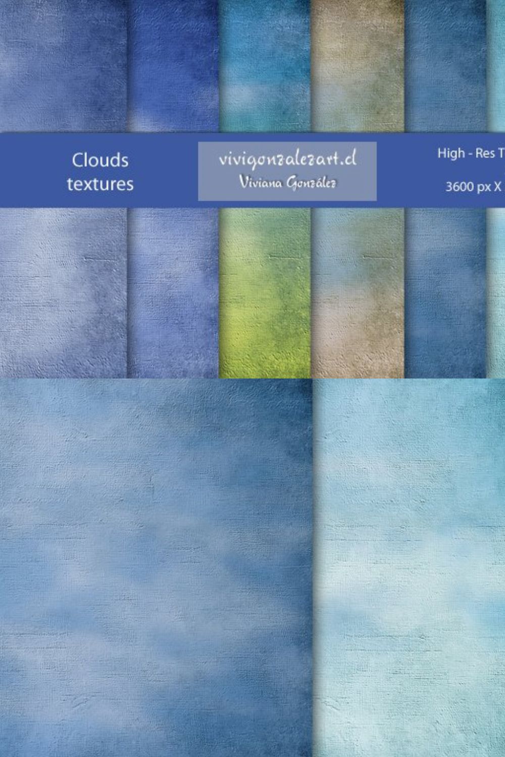 Clouds textures pinterest preview image.
