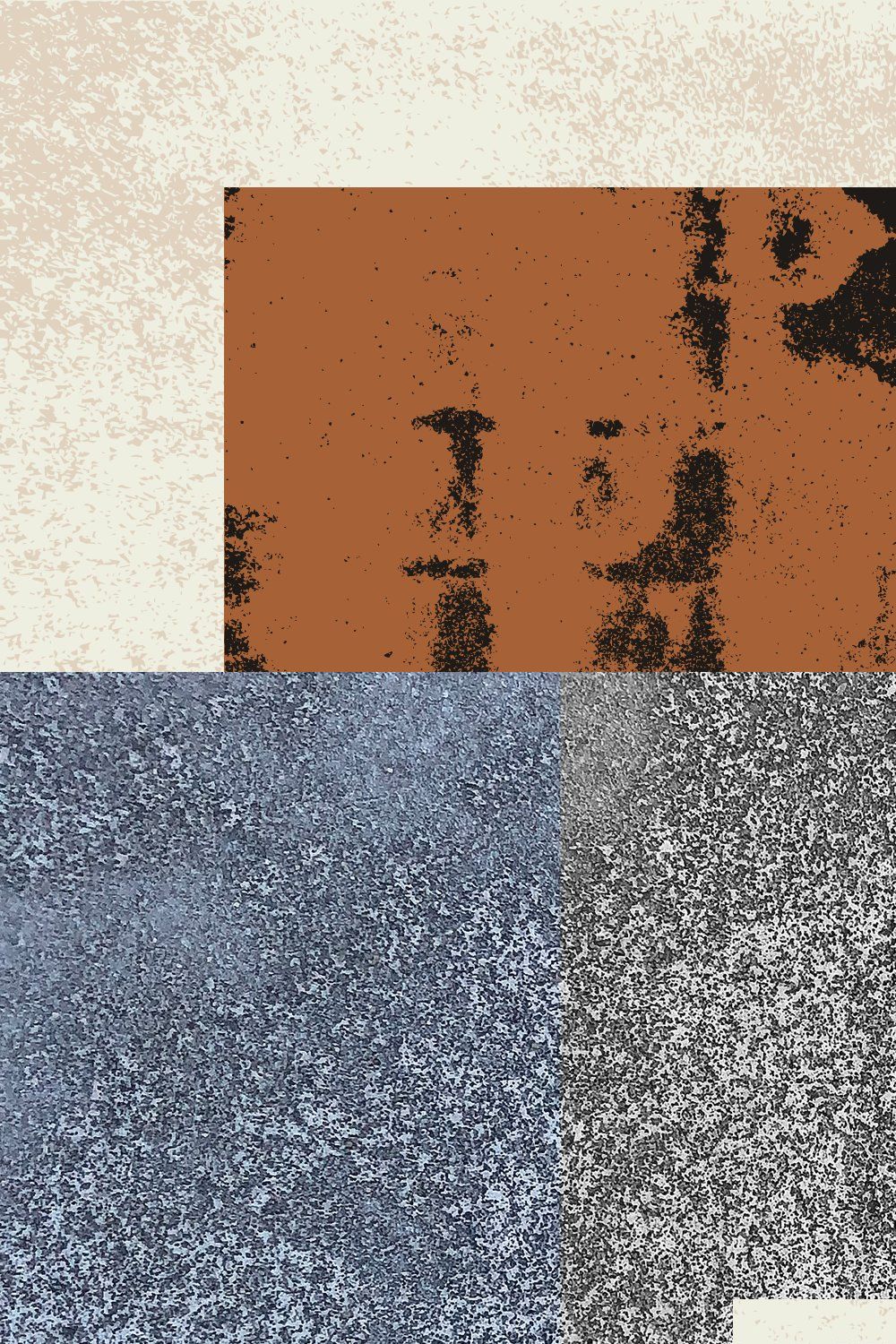 Concrete Textures pinterest preview image.