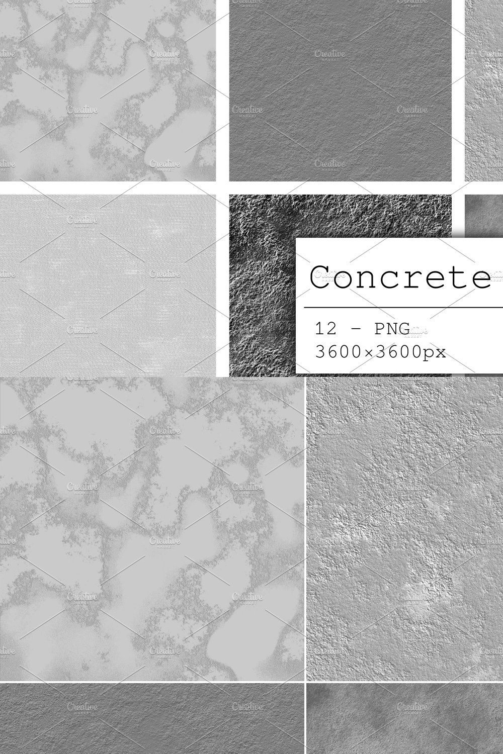 Concrete Wall pinterest preview image.