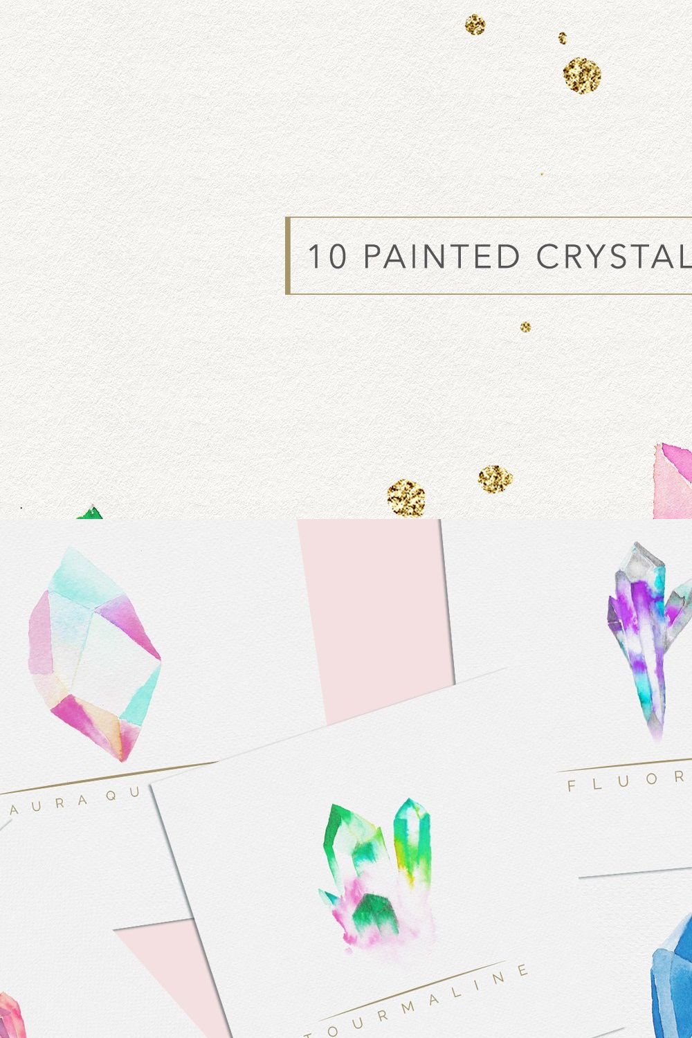Crystal Crush - the crystal maker pinterest preview image.