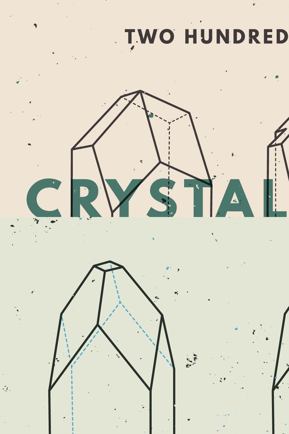 Crystal diagrams vol. 01 pinterest preview image.