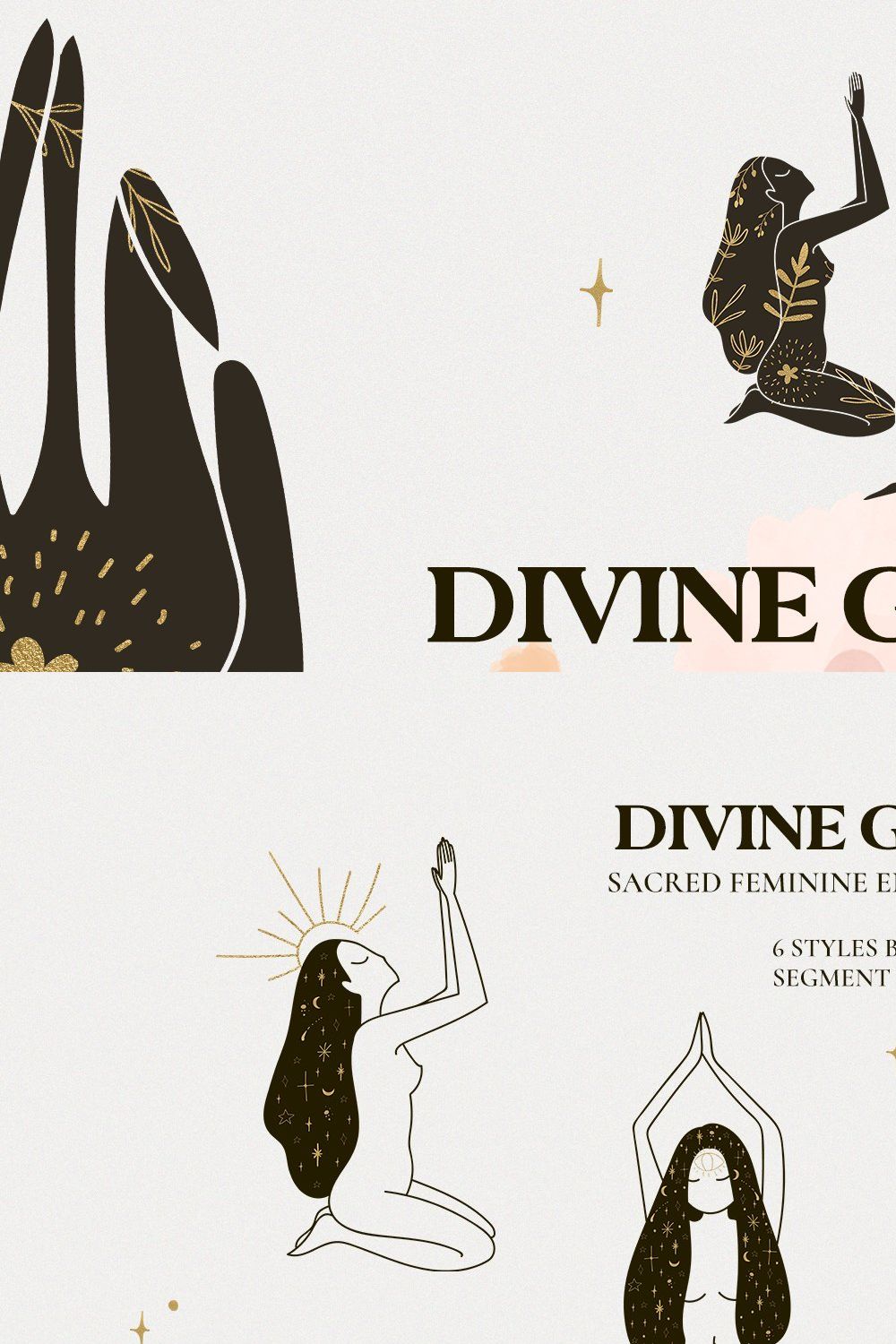 DIVINE GODDESS feminine magic women pinterest preview image.