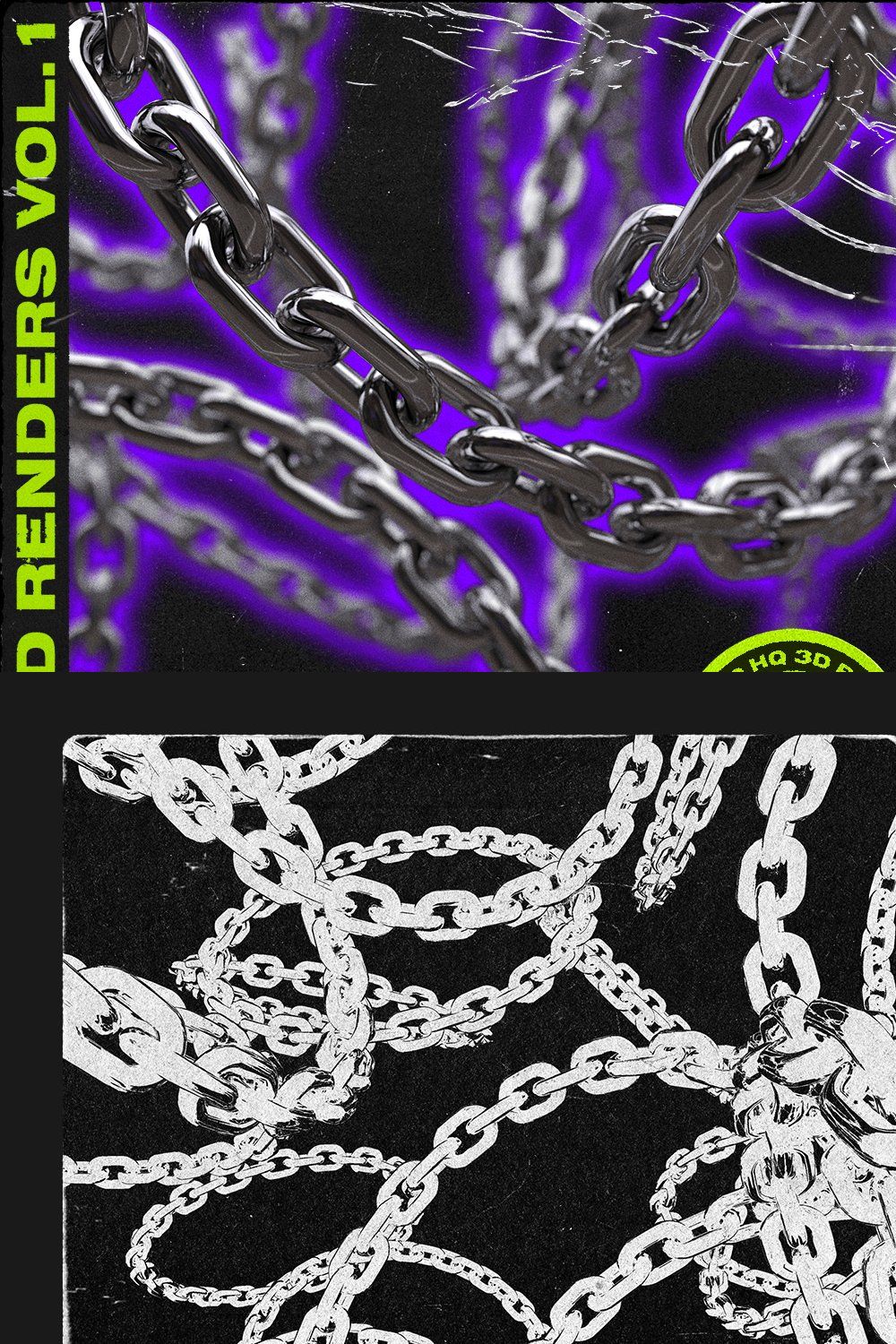 Dread Renders Vol. 1 - Chains pinterest preview image.