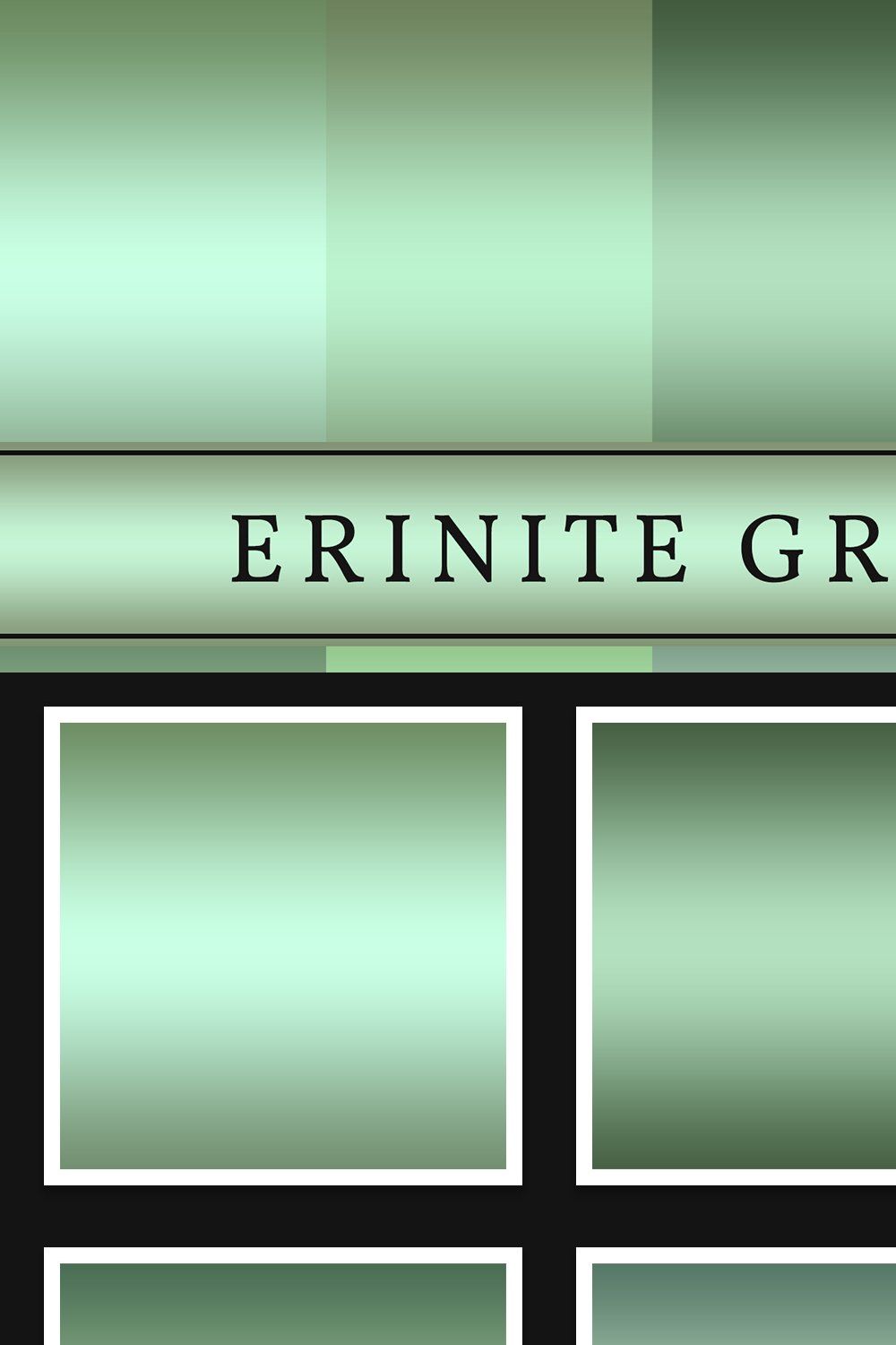 Erinite Gradients pinterest preview image.