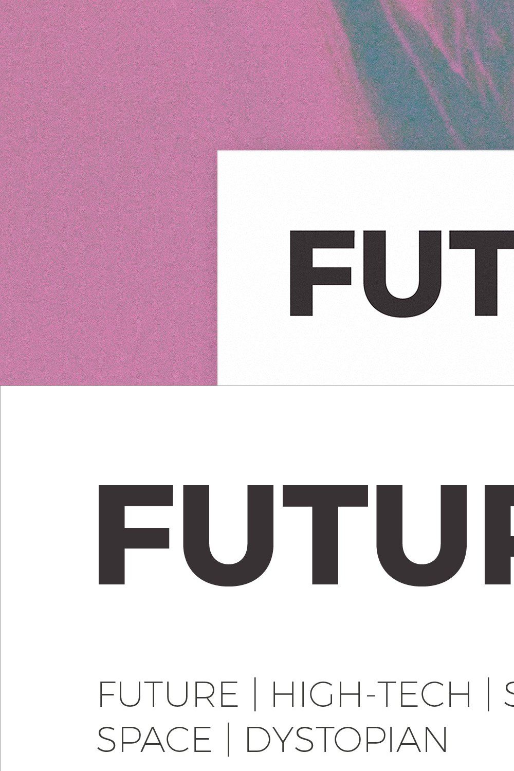 Futuro Next Icons / Future Pack pinterest preview image.