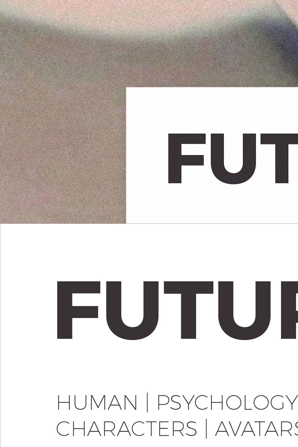 Futuro Next Icons / Human Pack pinterest preview image.