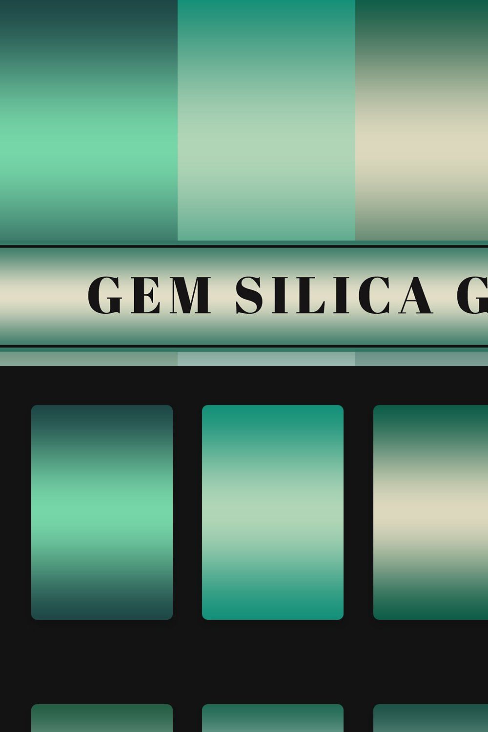 Gem Silica Gradients pinterest preview image.