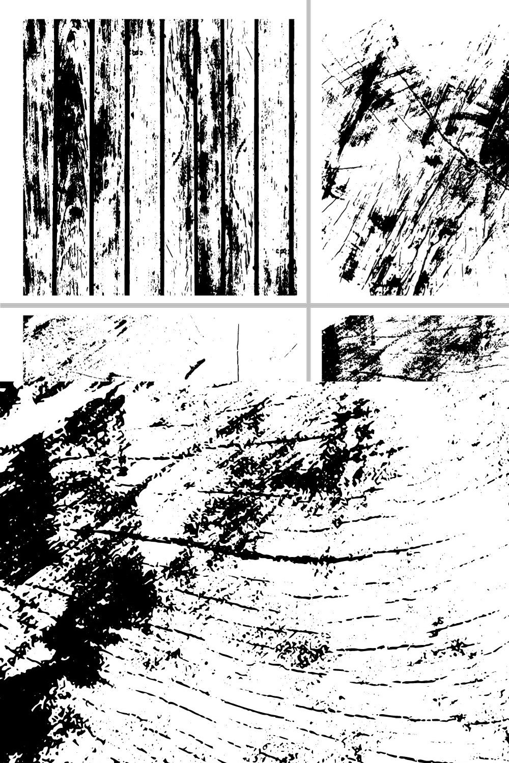 Grain Grunge Texture Pack pinterest preview image.