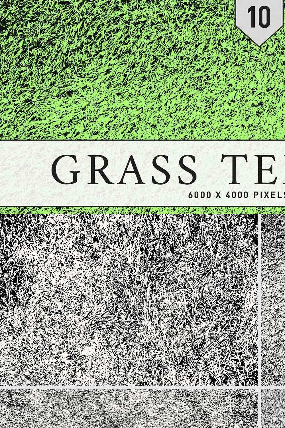 Grass Textures pinterest preview image.