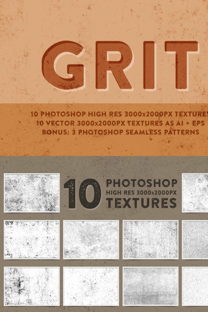 Grit Textures Masterbundles