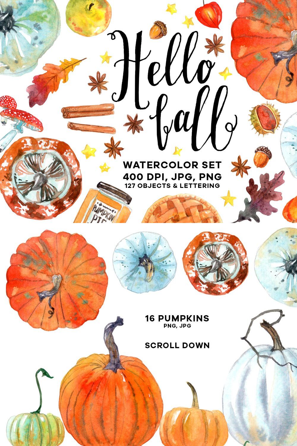 Hello Fall! pinterest preview image.