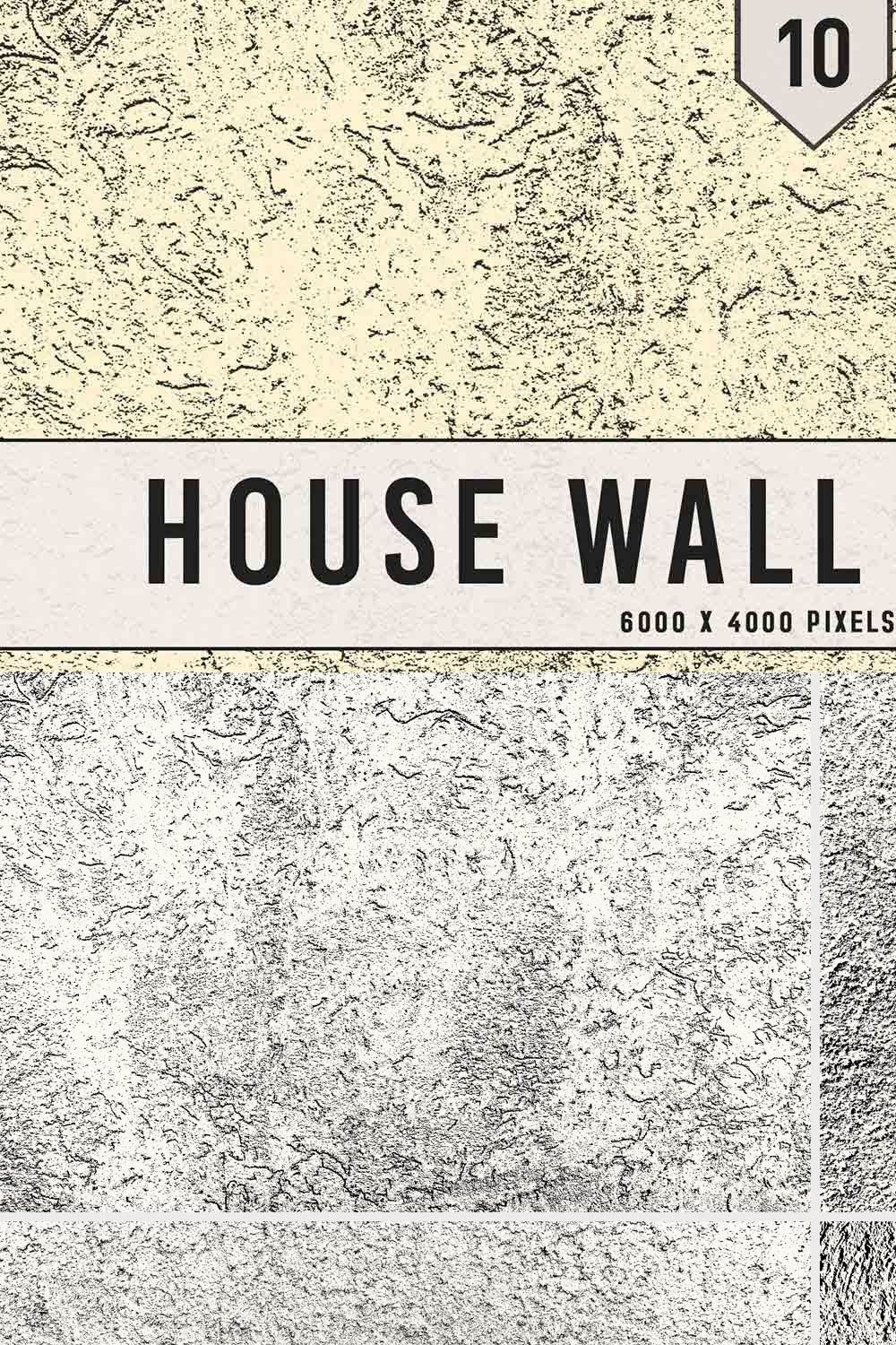 House Wall Textures pinterest preview image.
