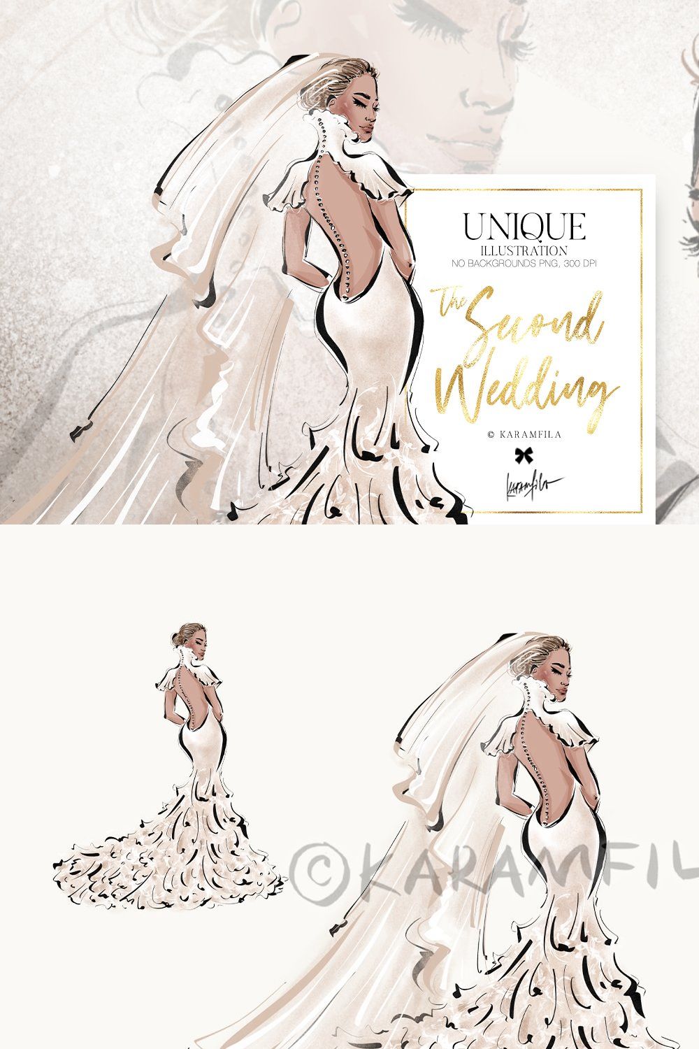 J Lo Wedding Clipart pinterest preview image.