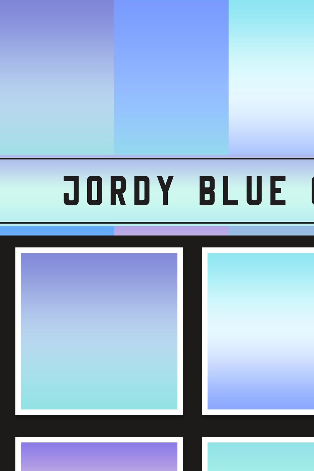 Jordy Blue Gradients pinterest preview image.