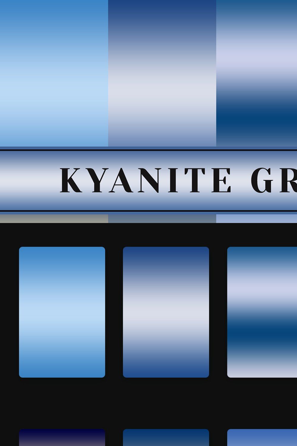 Kyanite Gradients pinterest preview image.