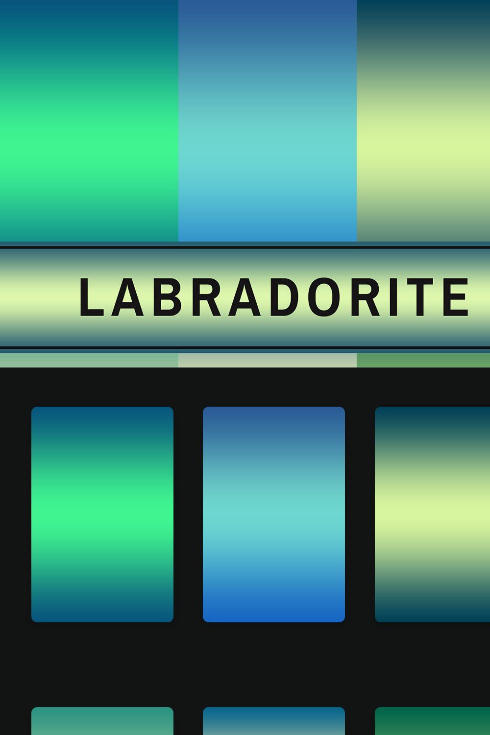 Labradorite Gradients pinterest preview image.