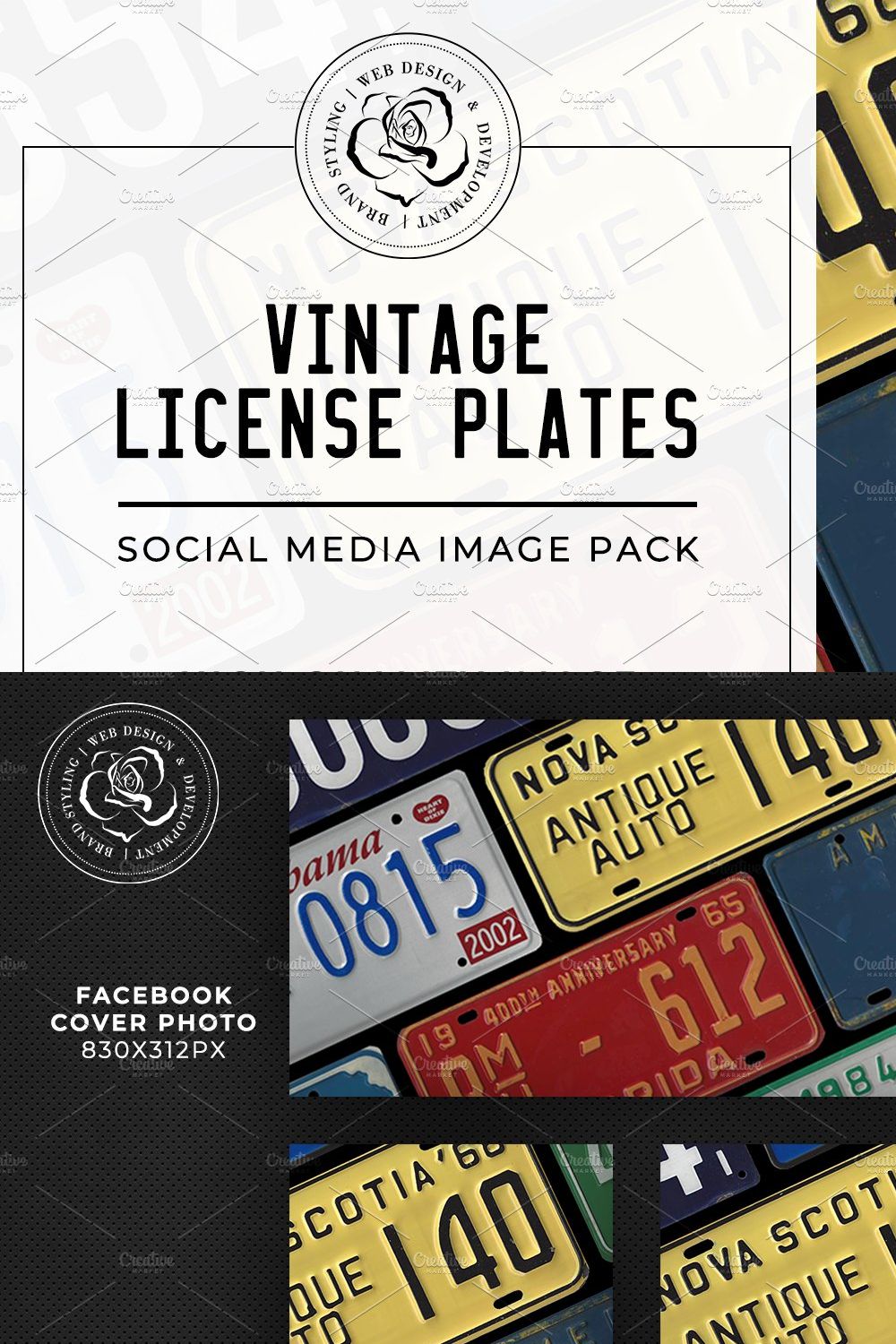 LICENSE PLATE SOCIAL MEDIA IMAGE pinterest preview image.