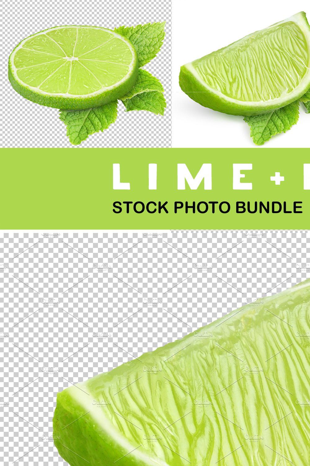 Lime and mint pinterest preview image.