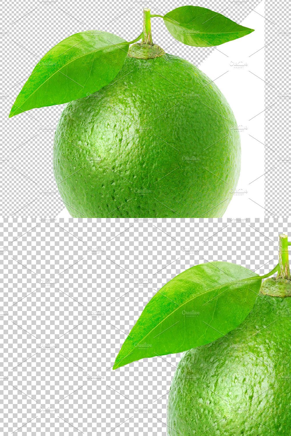 Lime fruit and juice pinterest preview image.