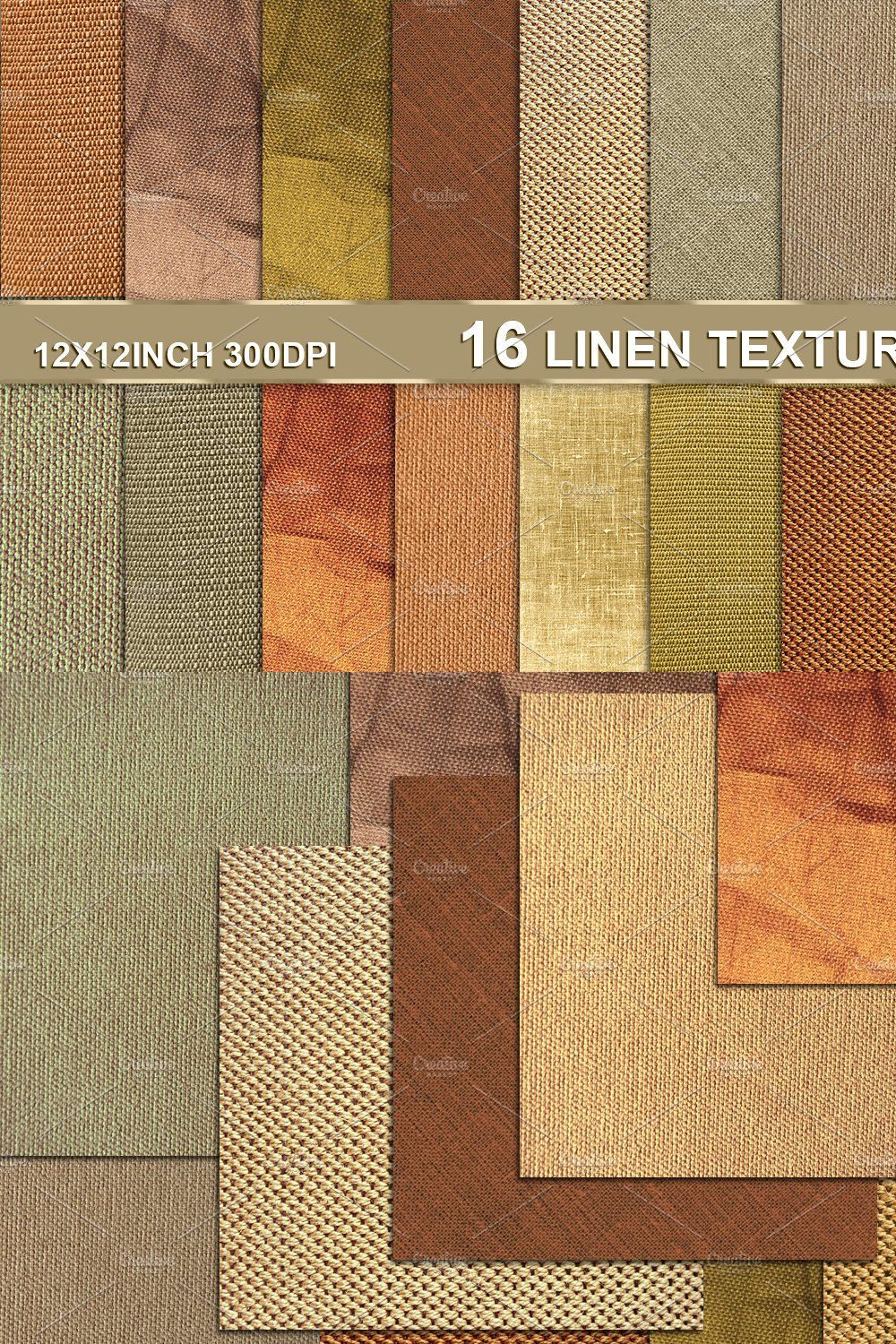 Linen Canvas Textile Burlap Texture pinterest preview image.