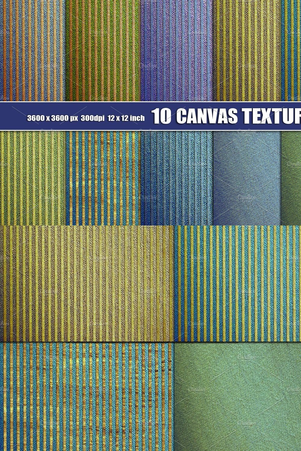 Linen Canvas Textile Texture pinterest preview image.