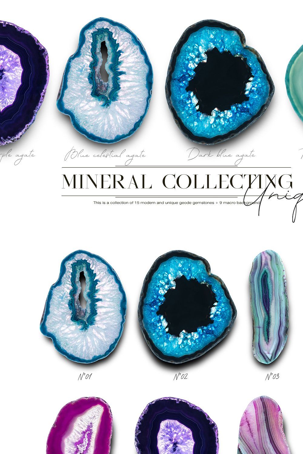 Mineral collecting pinterest preview image.
