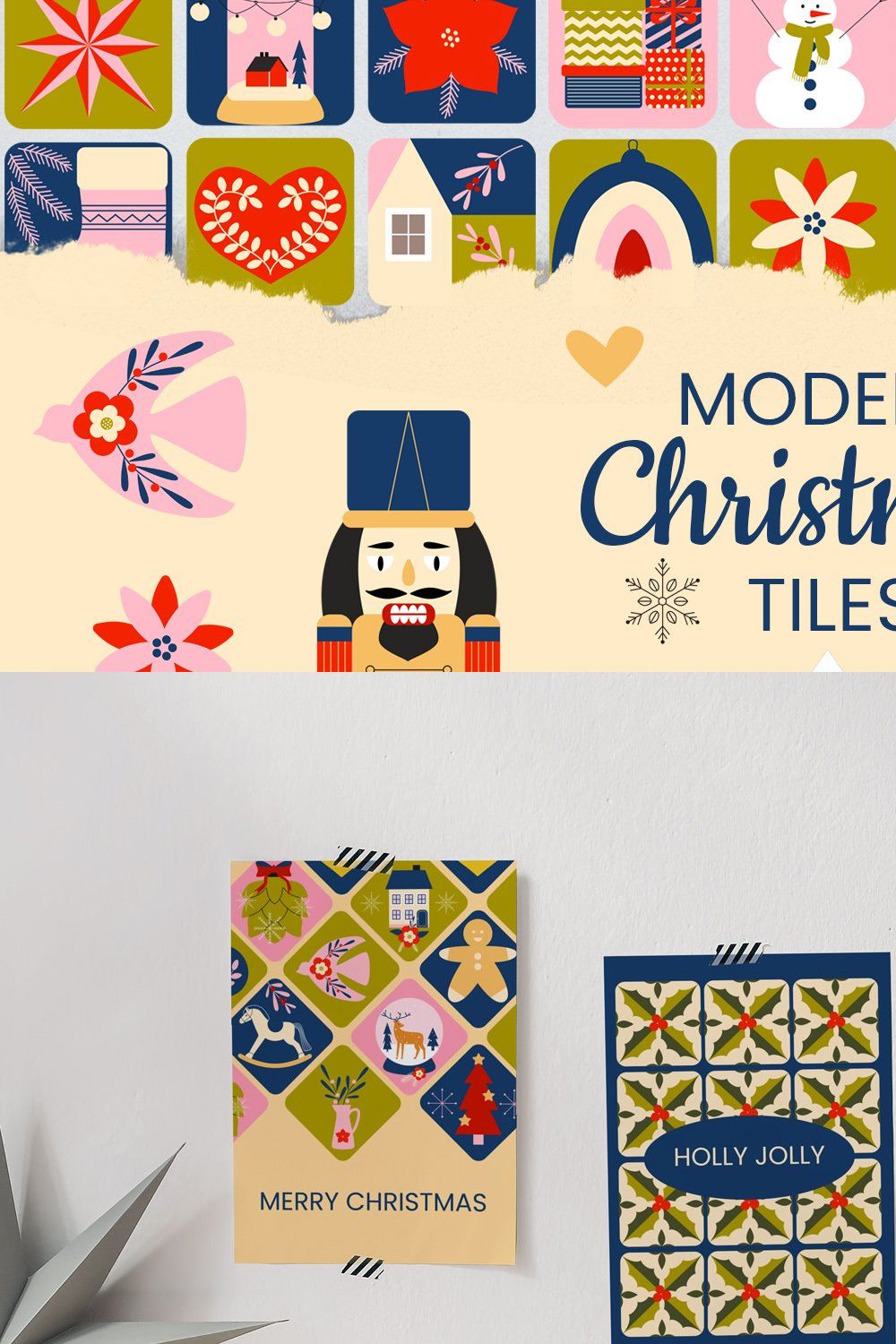 Modern Christmas Fairytale - clipart pinterest preview image.