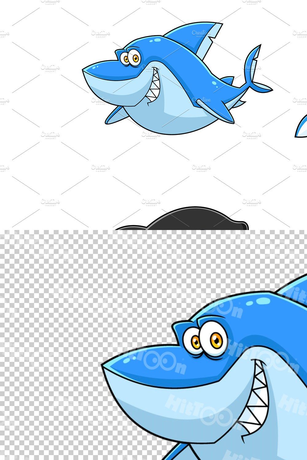 Ocean Or Sea Animals Characters 1 pinterest preview image.