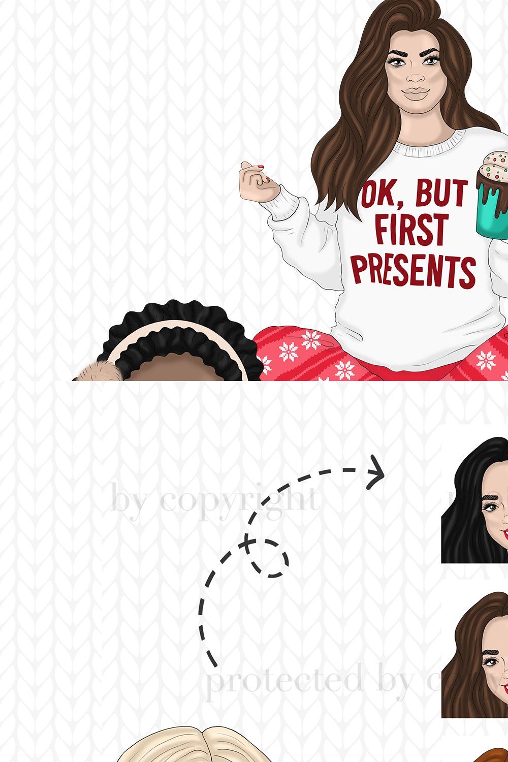 Oh Snap Girls Clipart pinterest preview image.