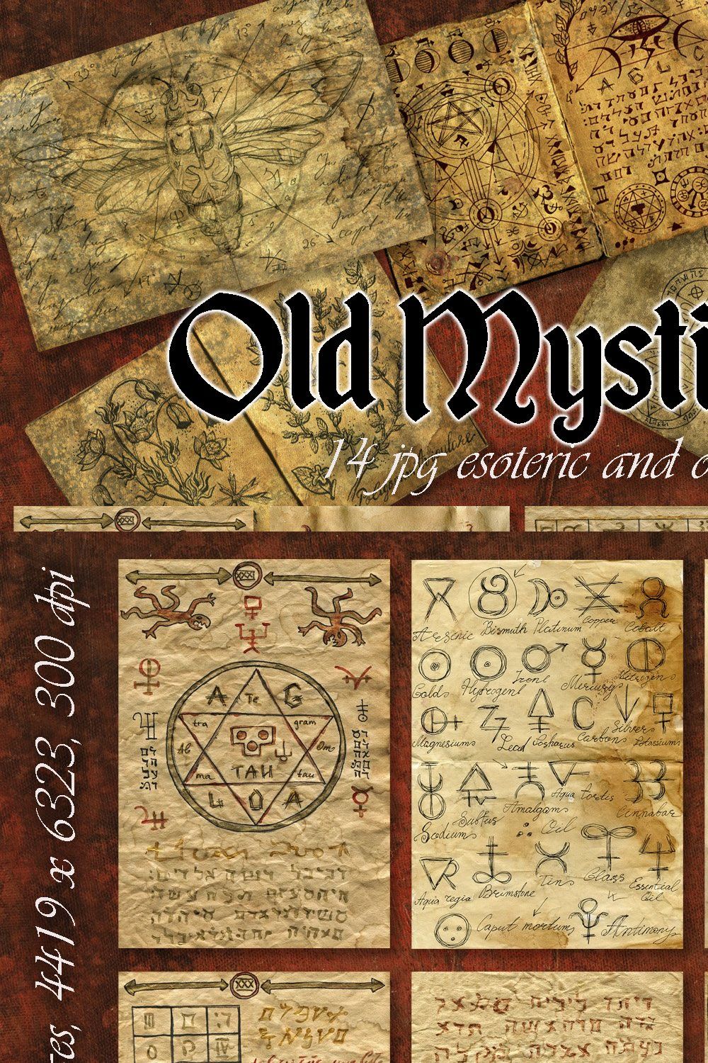 Old Mystic Pages pinterest preview image.
