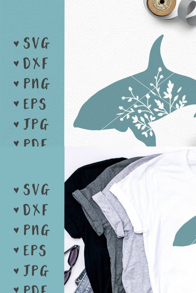 Orca Silhouette - SVG & Clipart – MasterBundles