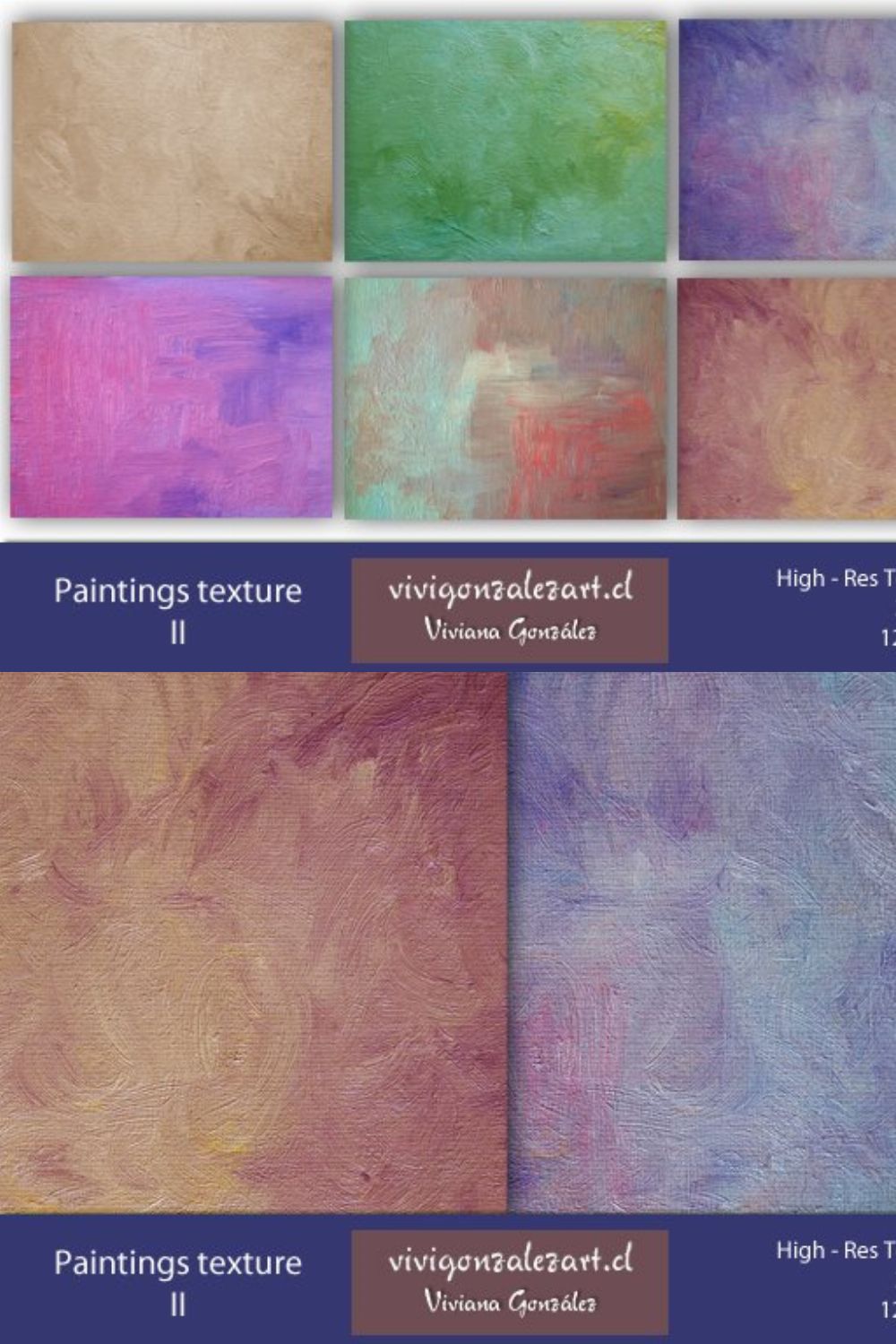 Paintings texture II pinterest preview image.