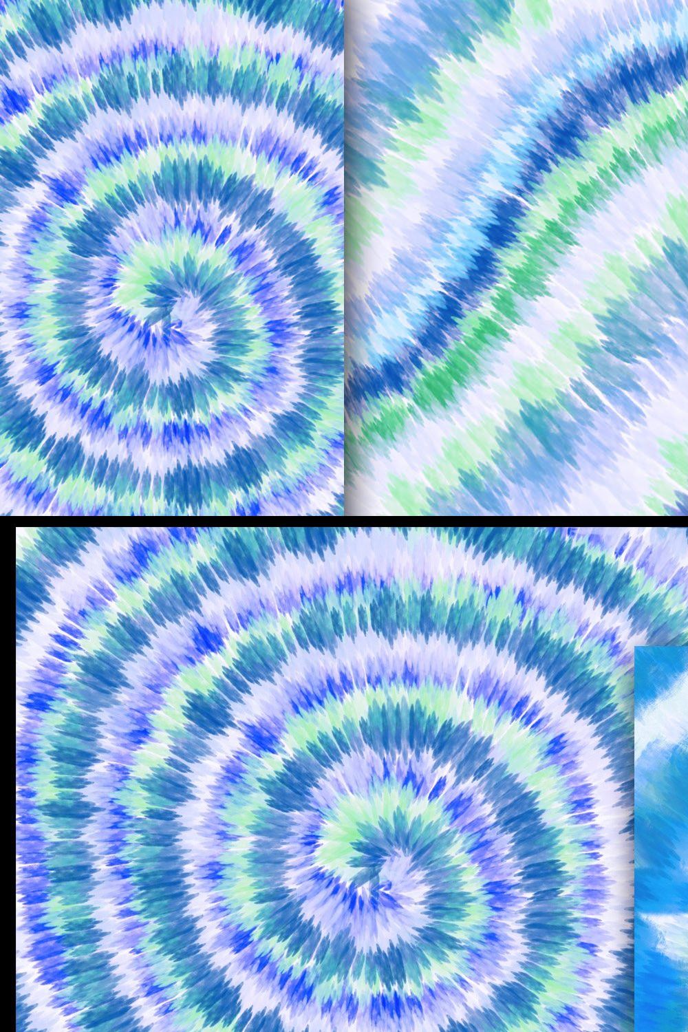 Pastel Tie Dye Backgrounds pinterest preview image.