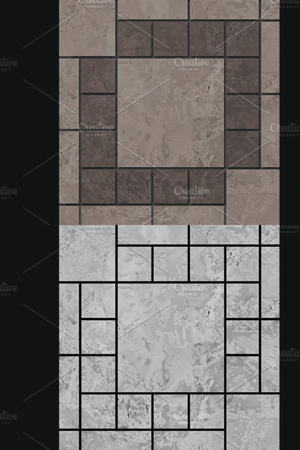 Paving slabs, displace and bump set pinterest preview image.