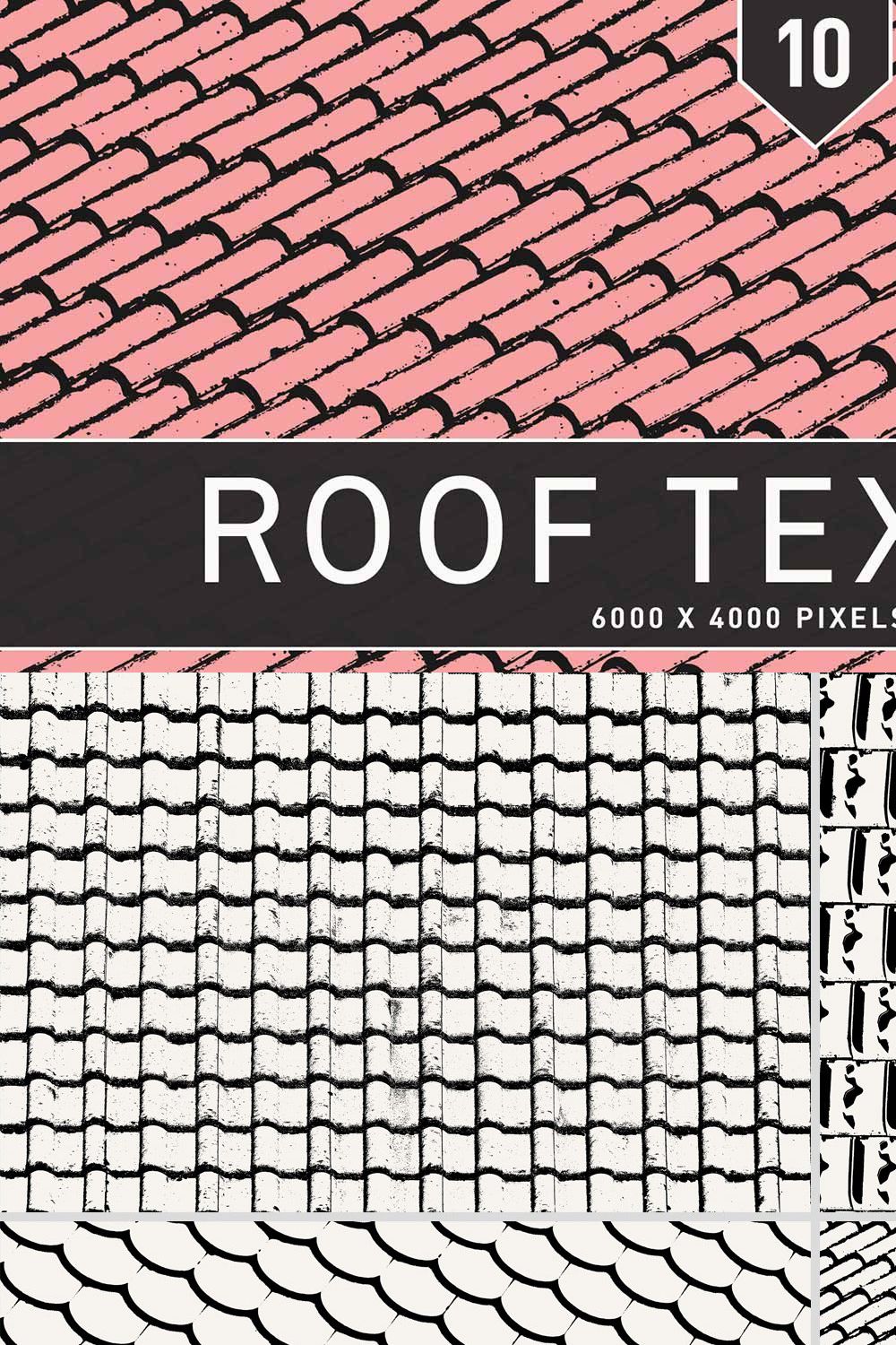 Roof Textures pinterest preview image.
