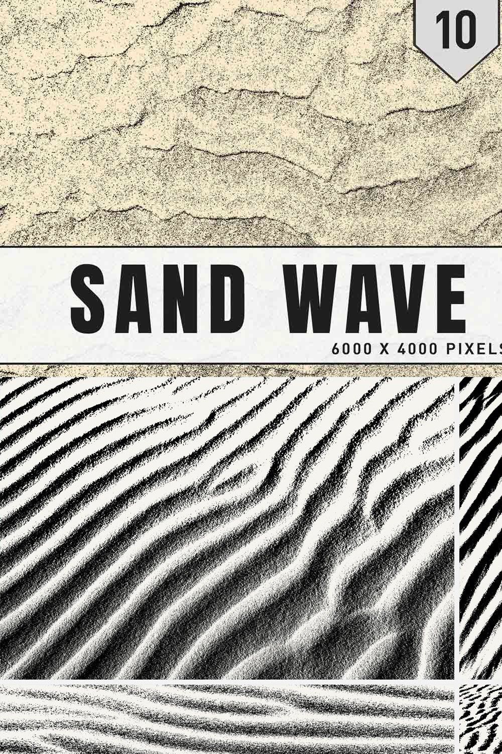 Sand Wave Textures pinterest preview image.
