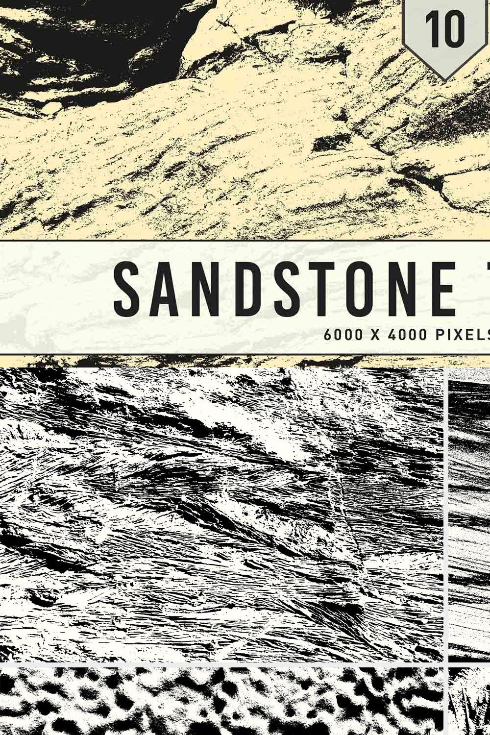 Sandstone Textures pinterest preview image.