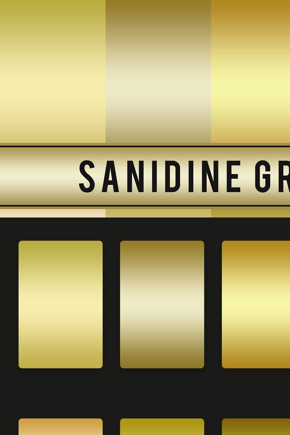 Sanidine Gradients pinterest preview image.